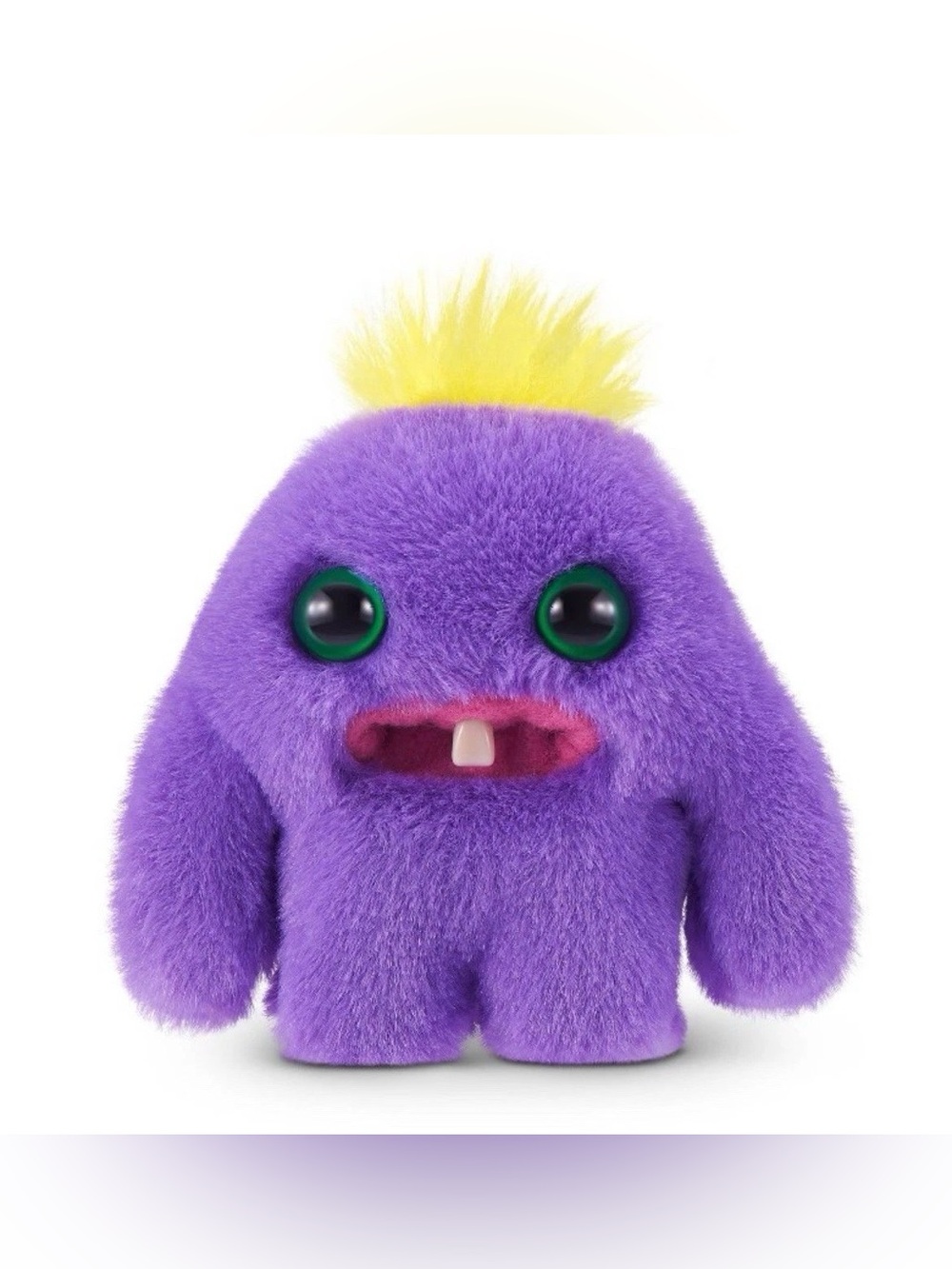 NIB Zuru Fuggler Baby Fuggs Series 4 - Mr. Needles Purple Mini Plush - Picture 3 of 5